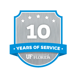 10 Year Recipient Award Badge