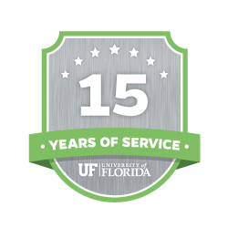 15 Year Recipient Award Badge