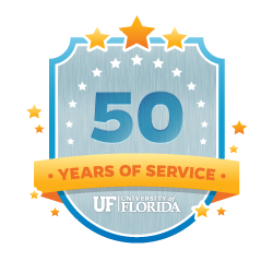 50 Year Recipient Award Badge